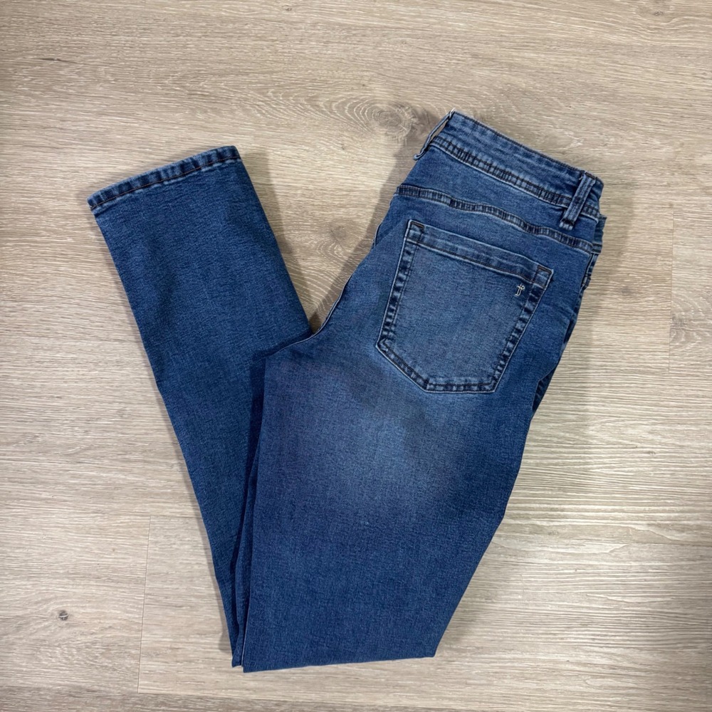 tpj The Perfect Jean Slim Fit Mens 34x34 Blue Denim Stretch Jeans JU9T1NAMR